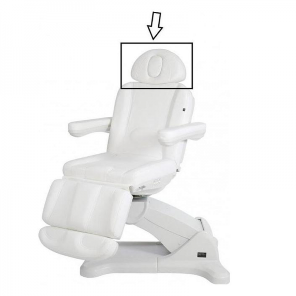 Reposacabezas branco para o Cadeirão marquesa de estética de alta gama Tempo Reposacabezas branco para o Cadeirão marquesa de estética de alta gama Tempo